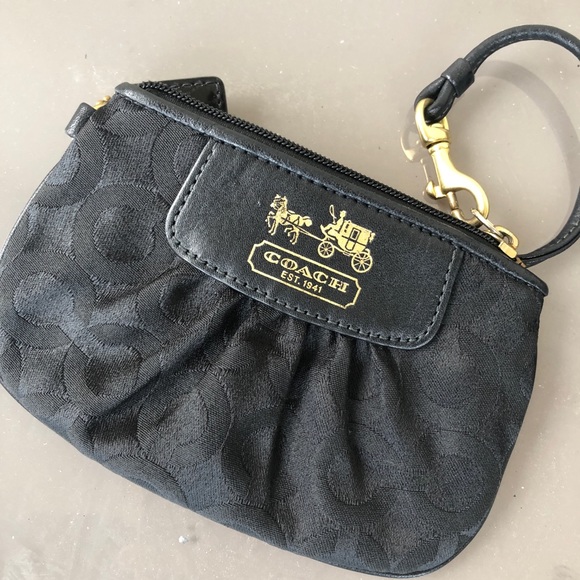Coach Handbags - Coach Wristlet - Black